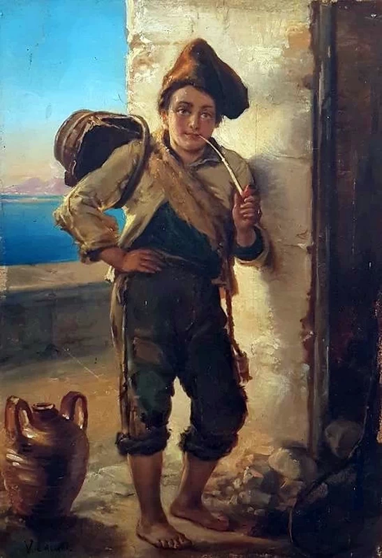 Valerio Laccetti - Pescatore a Napoli, 1905